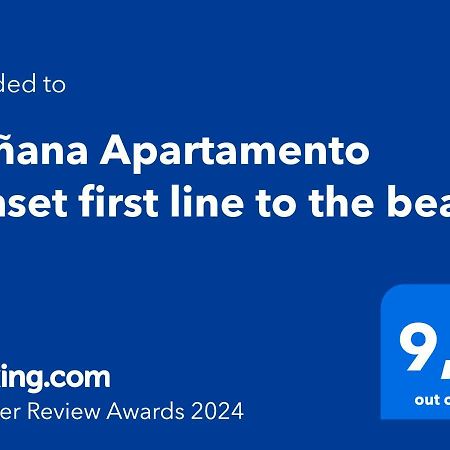 Doñana Apartamento Sunset first line to the beach Patalavaca Exterior foto