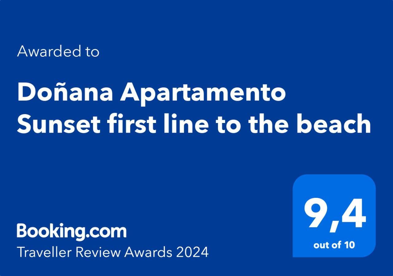Doñana Apartamento Sunset first line to the beach Patalavaca Exterior foto